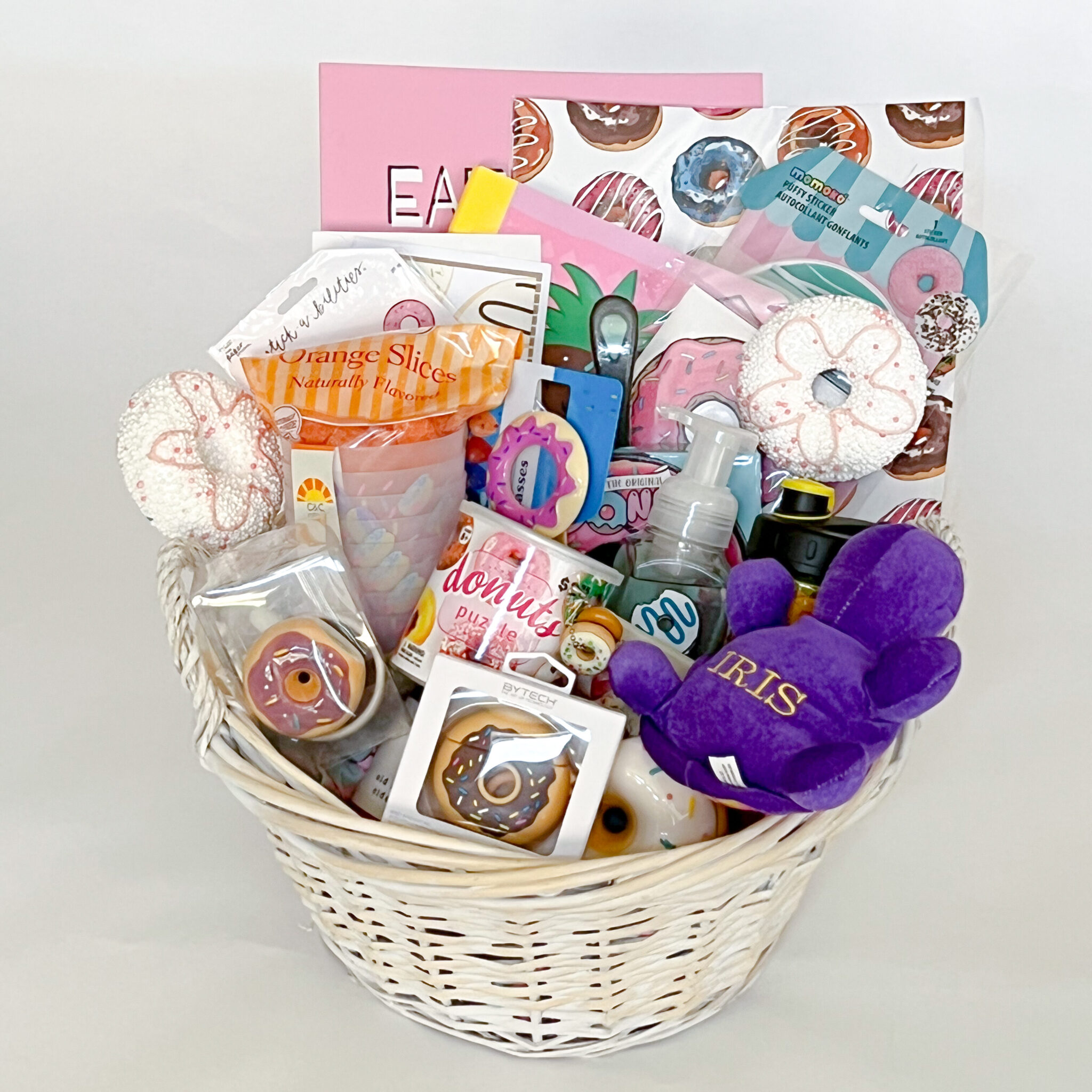 Things Inside Raffle How to Wrap your Raffle Basket - Gray Matters Foundation