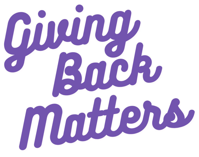 Giving Back Matters (Title)